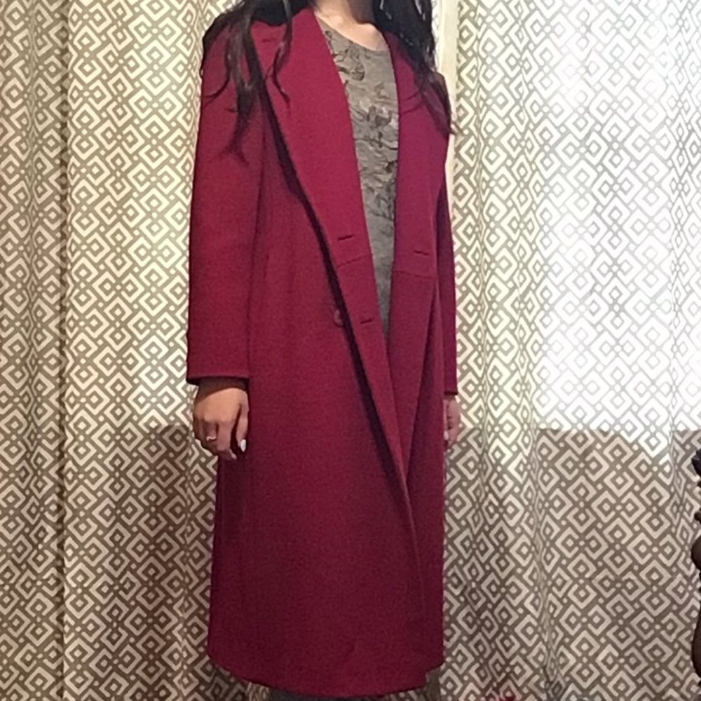 J.G.HOOK Red Fall/Winter Coat